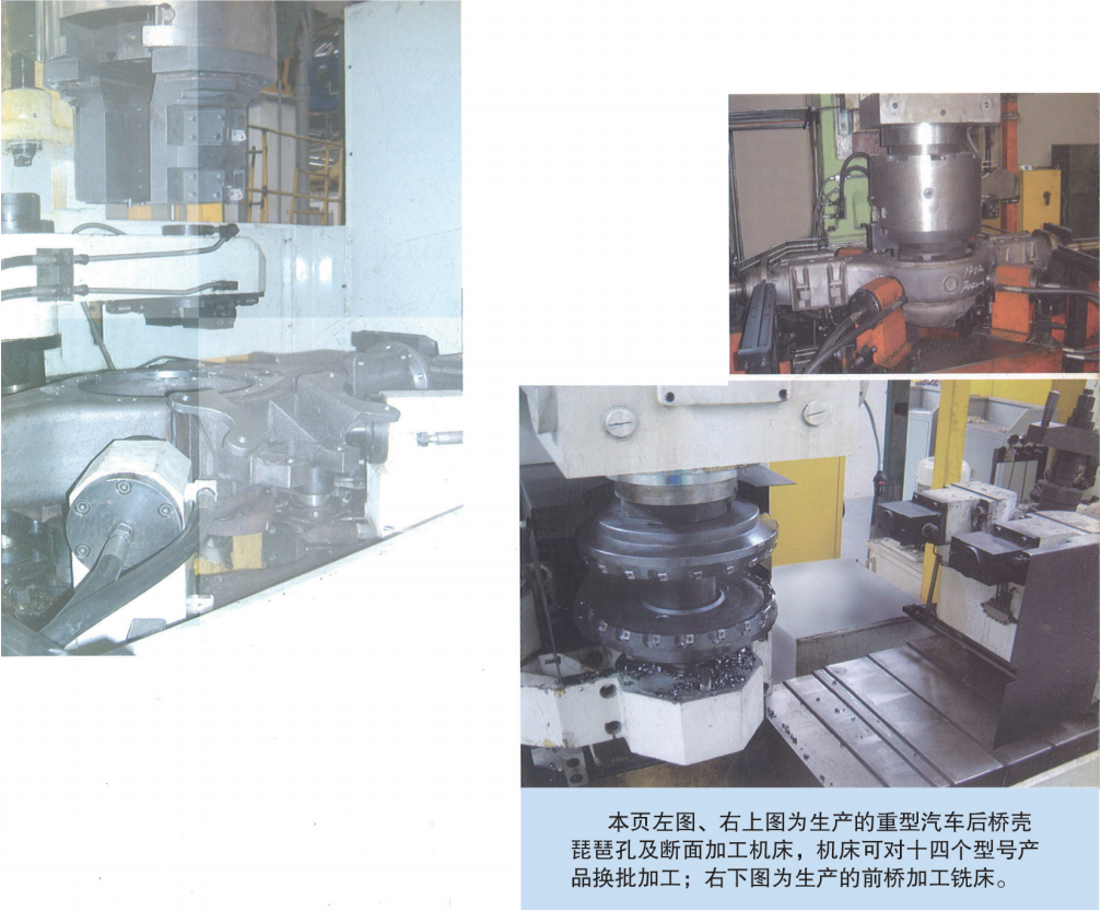 汽(qi)車後橋琵琶孔加(jia)工镗孔車端面組(zǔ)合機床